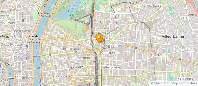 localisation de l'entreprise BEGIN MANAGEMENT à LYON