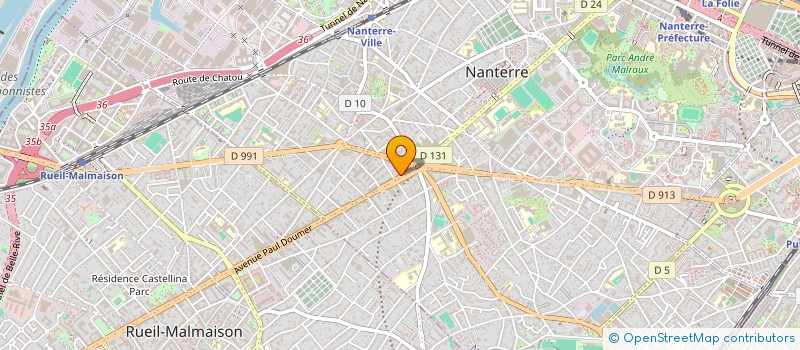localisation de l'entreprise BEGINNERS PRODUCTIONS  NANTERRE
