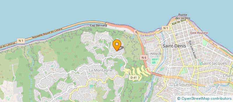 localisation de l'entreprise BEGIPA  SAINT-DENIS