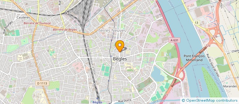 localisation de l'entreprise BEGLESPACHER à BEGLES