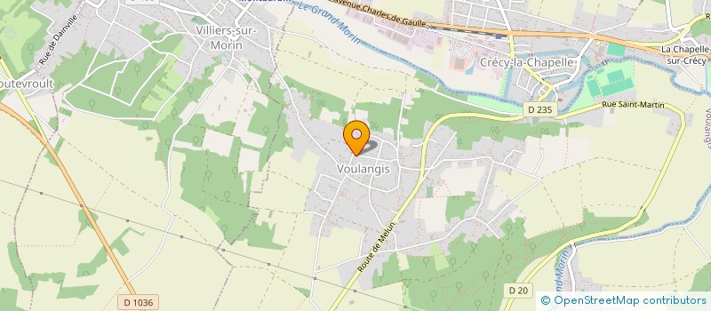 localisation de l'entreprise BEGMA  VOULANGIS