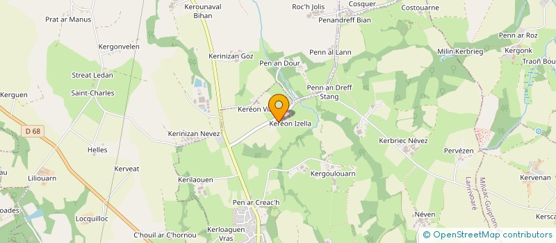 localisation de l'entreprise BEGMAZ  SAINT RENAN