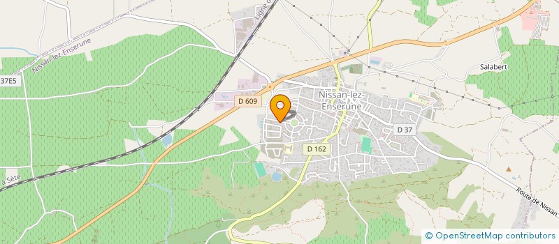 localisation de l'entreprise BEGO GARDEN à COLOMBIERS