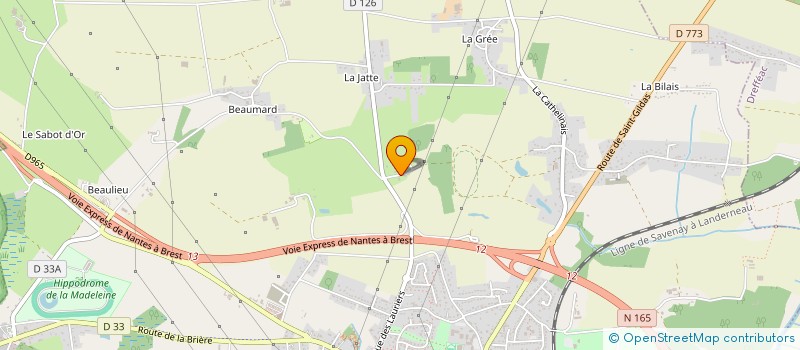 localisation de l'entreprise BEGO IMMO  CROSSAC