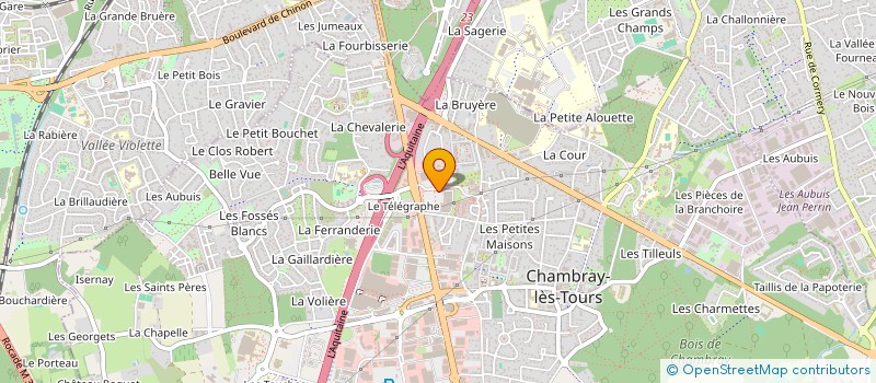 localisation de l'entreprise BEGO SOLUTIONS SAS  CHAMBRAY-LES-TOURS