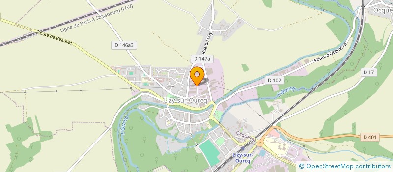 localisation de l'entreprise BEGONIA  LIZY-SUR-OURCQ