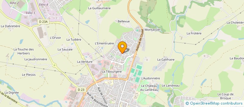 localisation de l'entreprise BEGPRO LES HERBIERS à HERBIERS (LES)