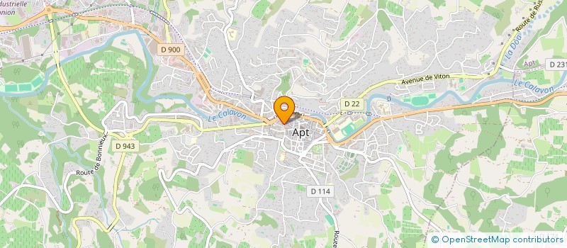 localisation de l'entreprise BEGUE à APT