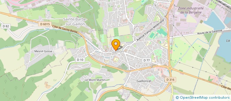 localisation de l'entreprise BEGUE & CO PRODUCTIONS  GAILLON