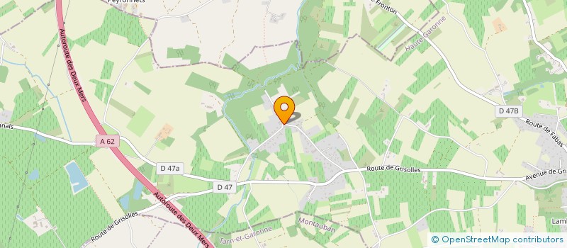 localisation de l'entreprise BEGUE-HEPPELMANN à FRONTON