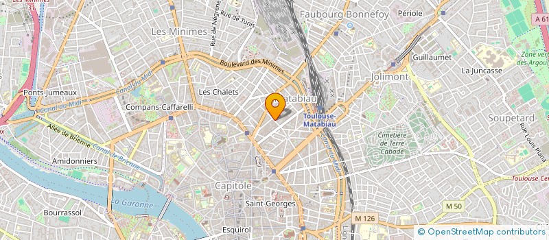 localisation de l'entreprise BEGUIN ET GERMAN à TOULOUSE