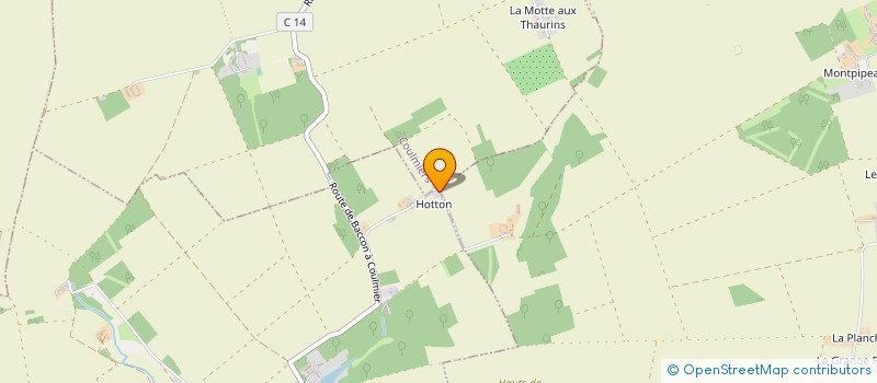 localisation de l'entreprise BEGUIN EXTERIEUR  BACCON