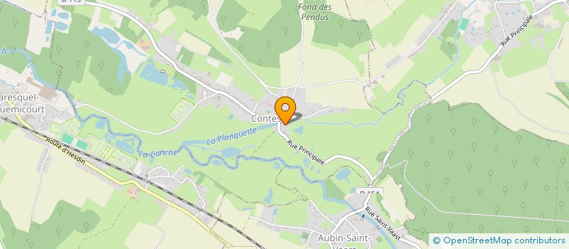 localisation de l'entreprise BEGUINAGE  BEAURAINVILLE