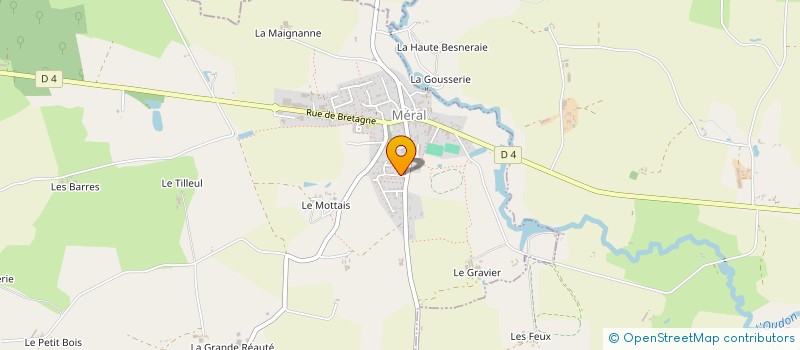 localisation de l'entreprise BEGUINAGE MARIE-BLANCHE à MERAL