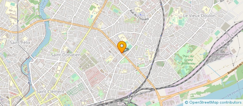 localisation de l'entreprise BEGUINAGE SOLIDAIRE - NOUVELLES SOLIDARITES à NANTES
