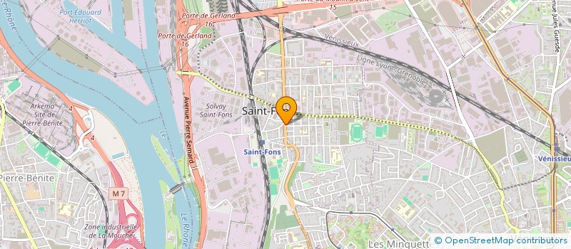 localisation de l'entreprise BEGUIR NETTOYAGE  SAINT-FONS