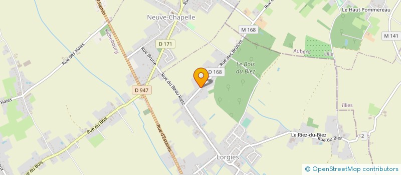 localisation de l'entreprise BEHA  LORGIES