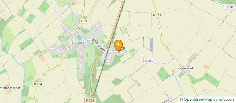 localisation de l'entreprise BEHA  RIEDSELTZ