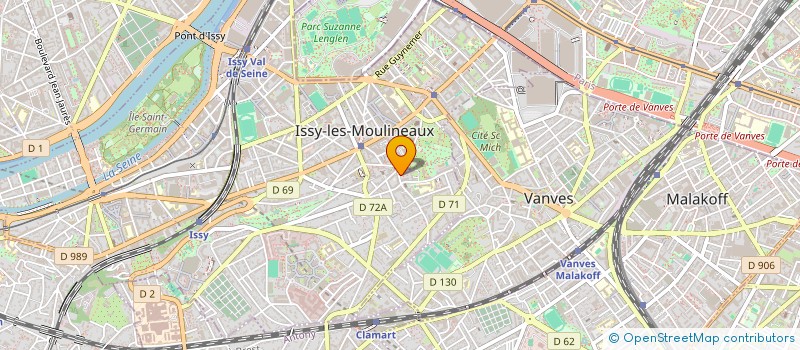 localisation de l'entreprise BEHAL TRANSPORTS à ISSY-LES-MOULINEAUX