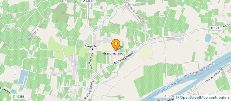 localisation de l'entreprise BEHAR  SAINTE-TERRE