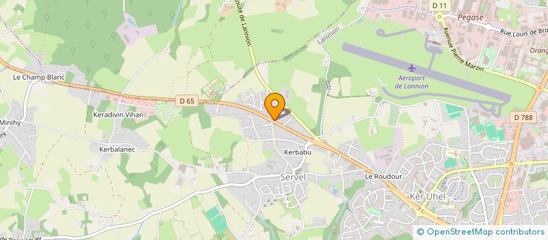 localisation de l'entreprise BEHAVIORAL CENTER FRANCE  LANNION