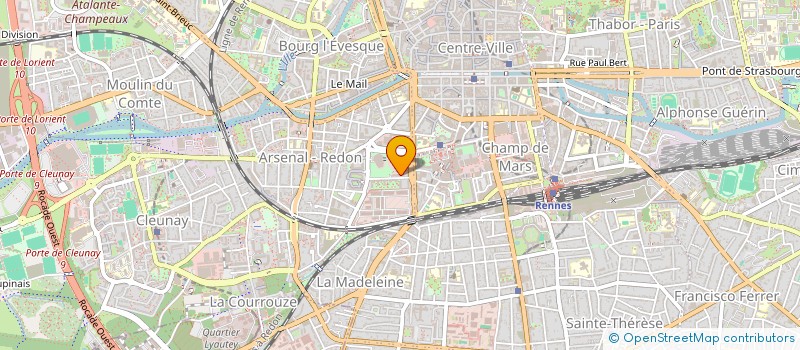 localisation de l'entreprise BEHIVE COMPANY à RENNES