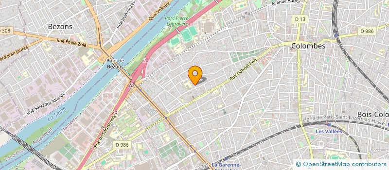 localisation de l'entreprise BEHLOUL ABALIL MEDDHI à COLOMBES