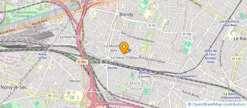 localisation de l'entreprise BEHOURD ILE DE FRANCE  JOUY-SUR-MORIN