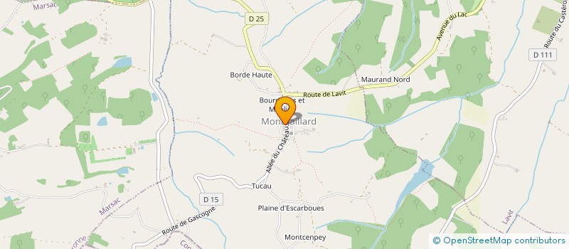 localisation de l'entreprise BEHRENS AUTOVOLTAIQUE  MONTGAILLARD