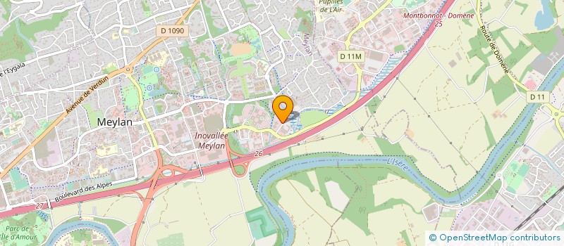 localisation de l'entreprise BEHRING à MEYLAN