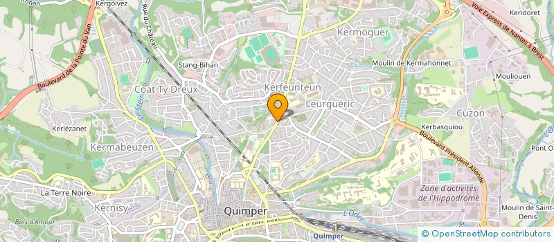 localisation de l'entreprise BEHROUZ LAST à QUIMPER