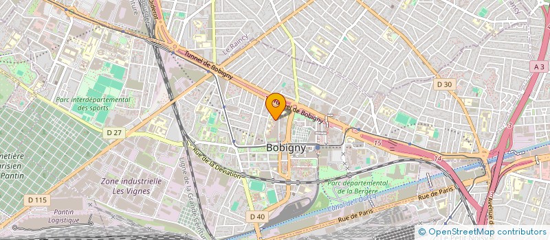 localisation de l'entreprise BEHZAD & AMAROU RECORDS  BOBIGNY