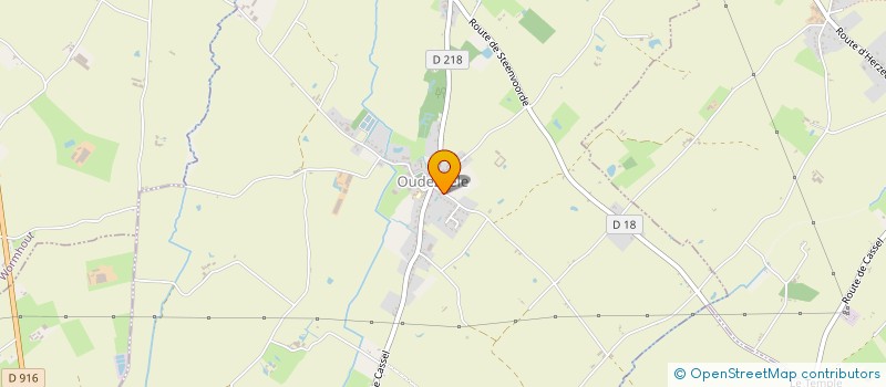 localisation de l'entreprise BEI2 à OUDEZEELE