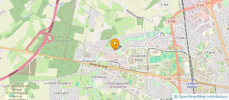 localisation de l'entreprise BEIARD ASSURANCES  LE MANS