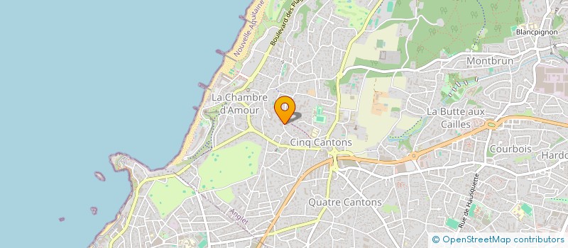 localisation de l'entreprise BEIGE PARIS à ANGLET