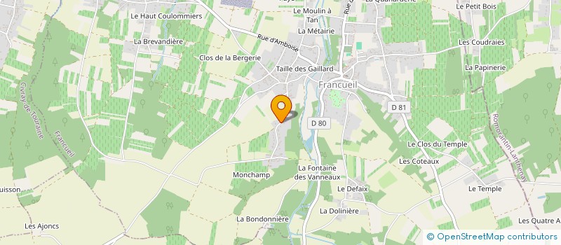 localisation de l'entreprise BEIGNETS DE TOMATES VERTES  FRANCUEIL