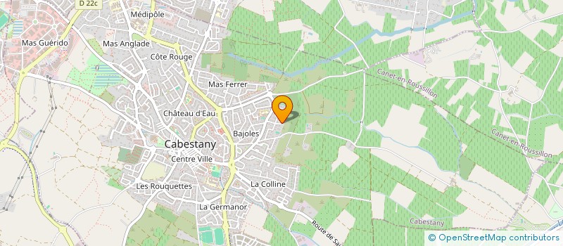 localisation de l'entreprise BEIJA-FLOR  CABESTANY