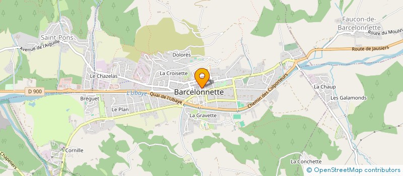 localisation de l'entreprise BEIJA FLOR à BARCELONNETTE