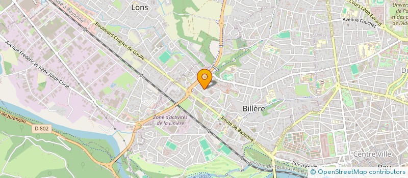 localisation de l'entreprise BEIJAFLOR  BILLERE