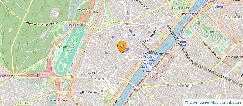 localisation de l'entreprise BEIJAFLORE PARTNERS  PARIS