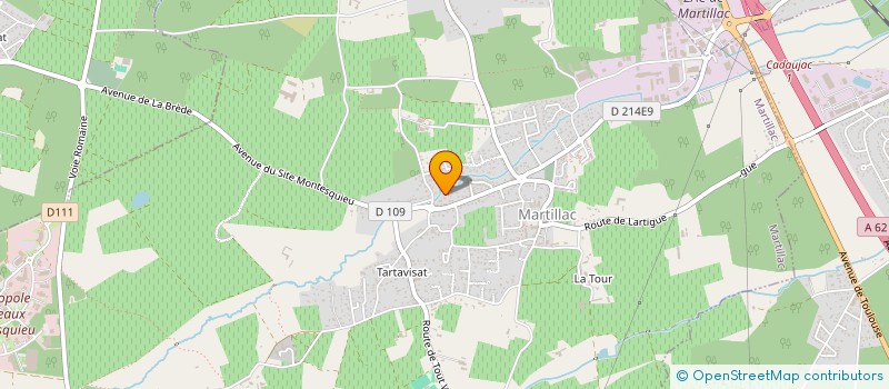 localisation de l'entreprise BEIL CONSULTING  MARTILLAC