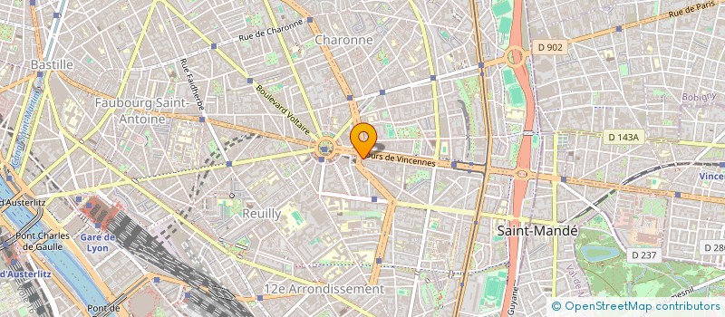 localisation de l'entreprise BEILE  PARIS