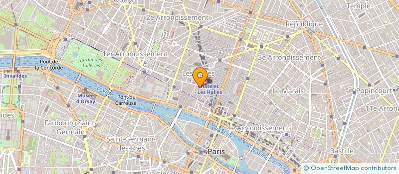 localisation de l'entreprise BEILIN FAUQUET DIFFUSION à PARIS