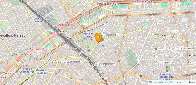 localisation de l'entreprise BEILIN FRERES ET COMPAGNIE  PARIS