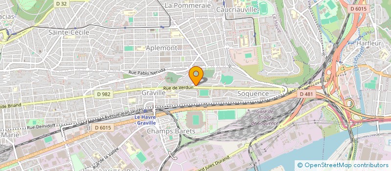 localisation de l'entreprise BEILLES à LE HAVRE