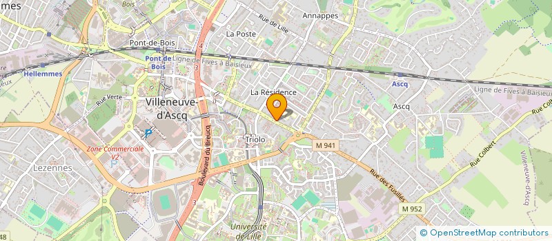 localisation de l'entreprise BEIM NETWORK CONSULTING à VILLENEUVE-D'ASCQ