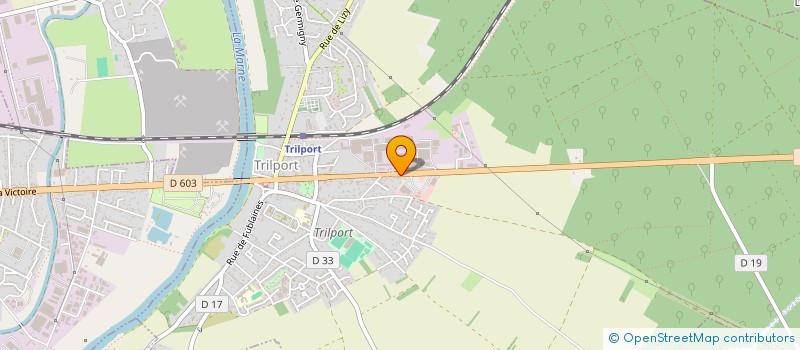 localisation de l'entreprise BEIN SOFTWARE HOLDING  TRILPORT