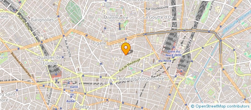 localisation de l'entreprise BEINVEST  PARIS