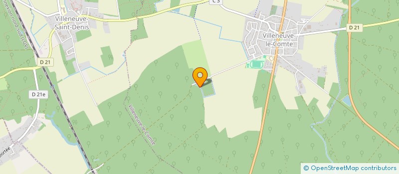 localisation de l'entreprise BEINVISION  VILLENEUVE-LE-COMTE