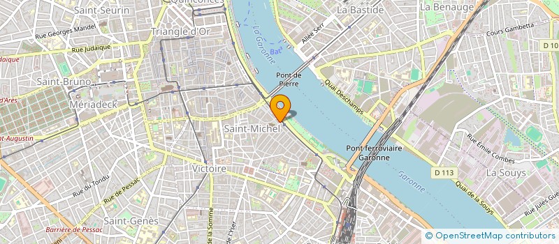 localisation de l'entreprise BEIRUT KITCHEN  BORDEAUX